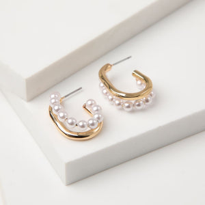 Aros Mediano Dorado Especial 2 Tatienne