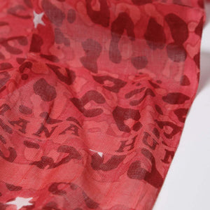 Pañuelo Estampado Tordera Rojo Humana