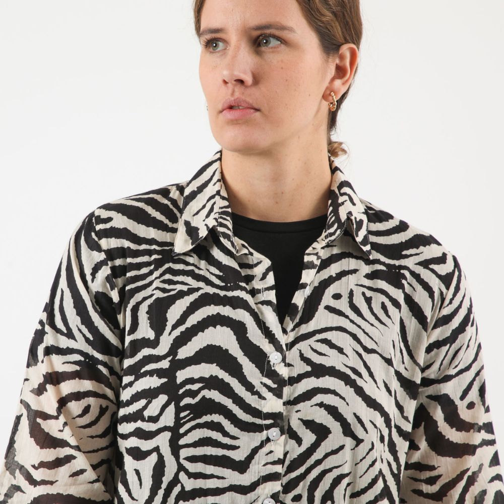 Kimono Mosaic Negro Humana