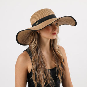 Sombrero Piping Beige Humana