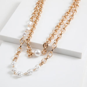 Collar Paloma Dorado ID