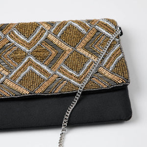 Clutch Cannes Negro Tatienne