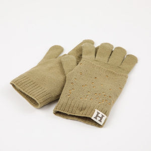 Guante  Lana Haian Verde Humana