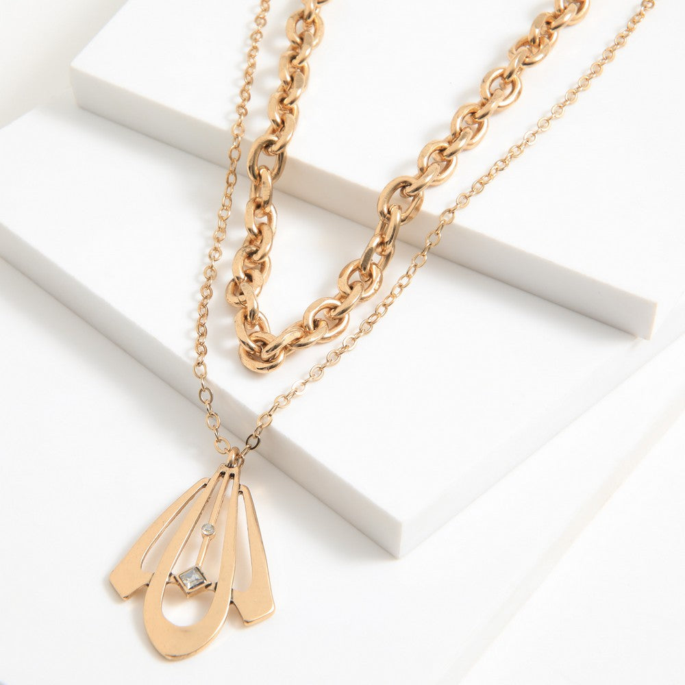 Collar Corto Olivia Dorado Tatienne