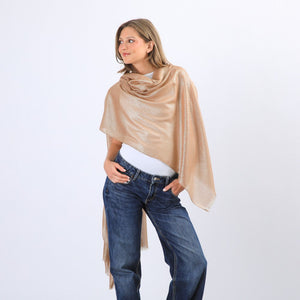Pañuelo Solid Beige I-D