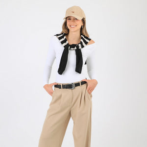 Cinturón Strokes Negro Tatienne