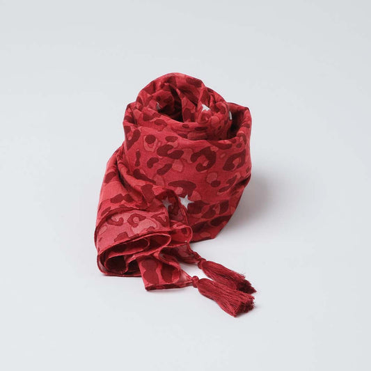 Pañuelo Estampado Tordera Rojo Humana