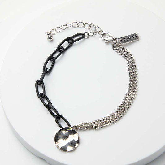 Pulsera Blanda Negra Lina Humana