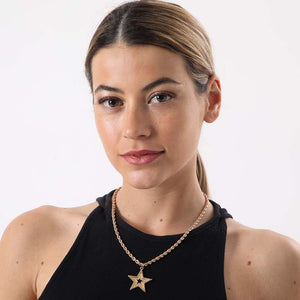 Collar Corto Gobiendes Dorado Humana
