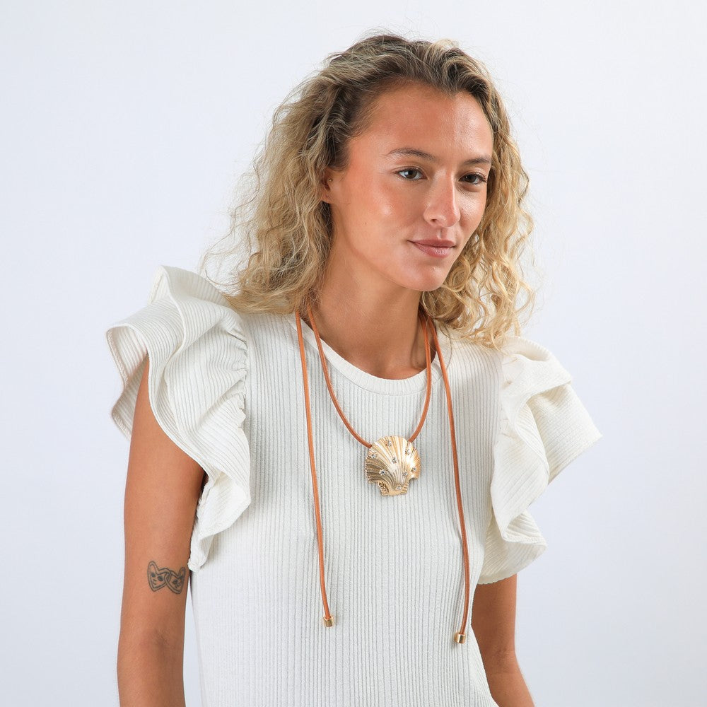 Collar Corto Café  Hoku Humana