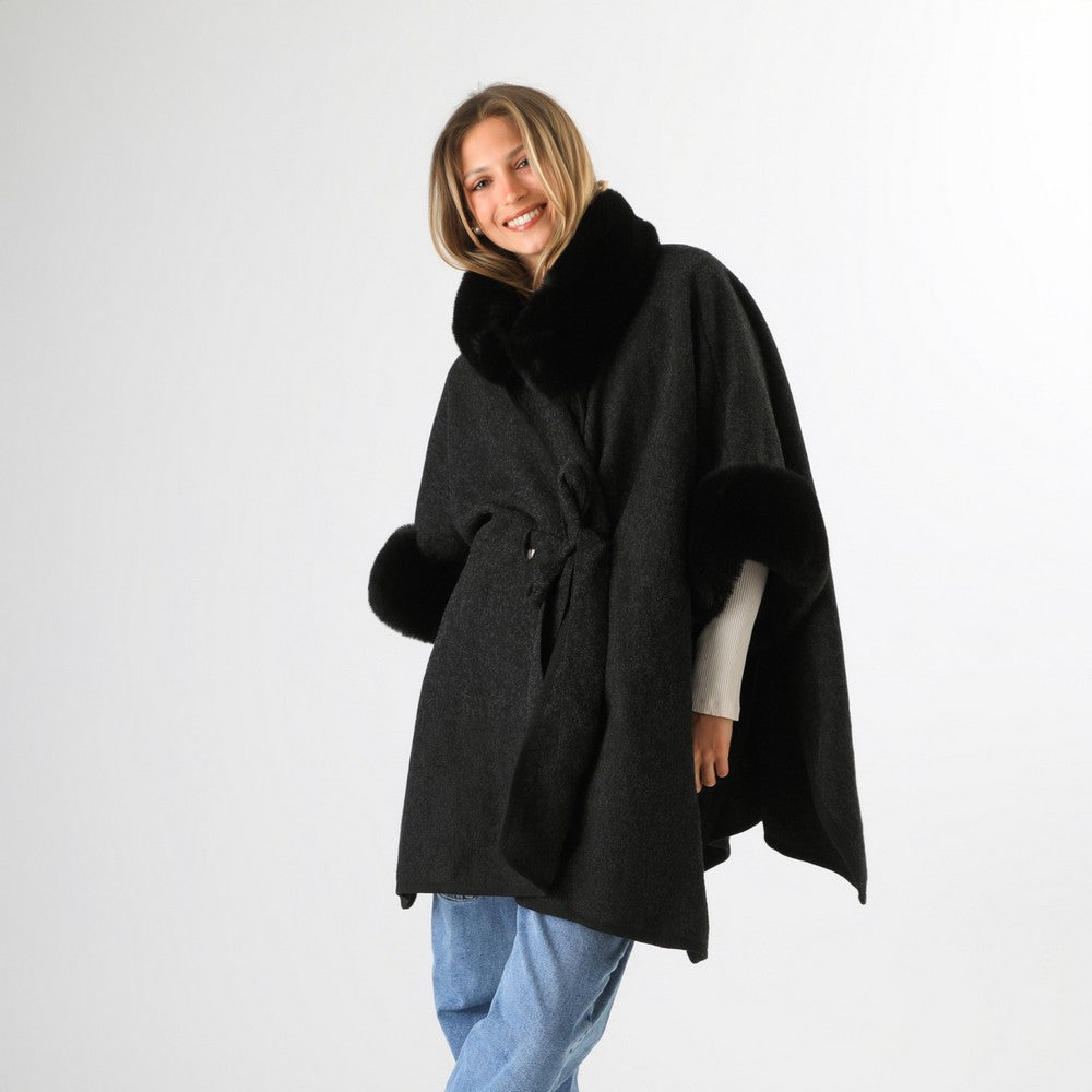 Poncho Mirna Black Humana
