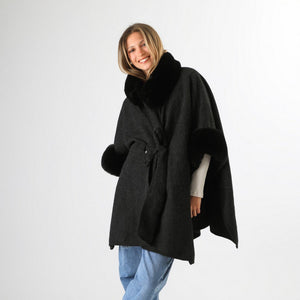 Poncho Mirna Black Humana