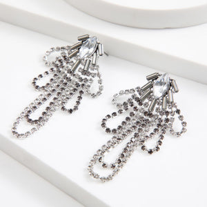 Aros Luna Plateado Humana