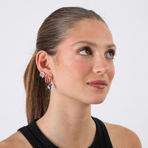 Set de 4 aros Love Rose gold ID