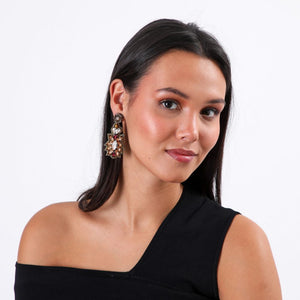 Aros Largos Larisa Dorado Humana