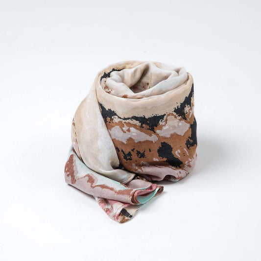 Pañuelo Estampado Aquata Beige Humana