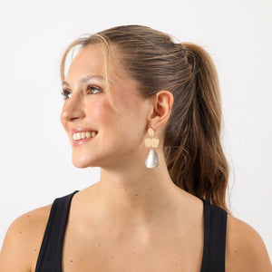 Aros Largo Punchy Paisley 12 Dorado i-D