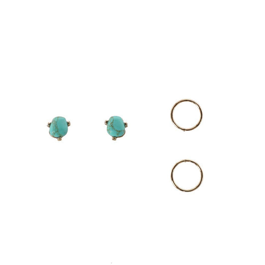 Aros Set Sweet Dorados Tatienne