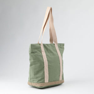 Cartera Hombro Canvas Svalbard Verde Tatienne