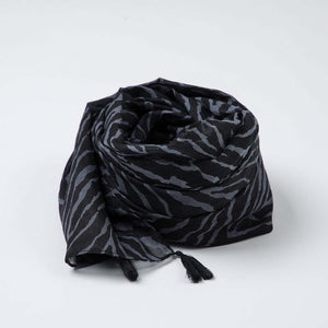 Pañuelo Estampado Colette Negro i-D