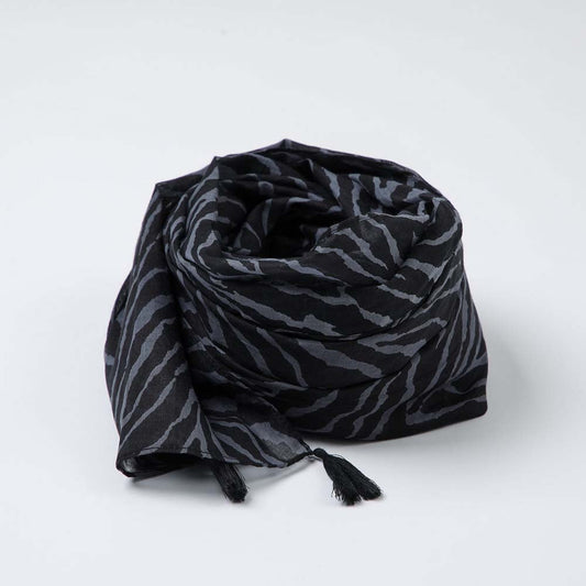 Pañuelo Estampado Colette Negro i-D