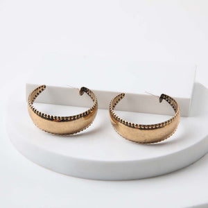 Aros Argolla Pargas Dorado Humana