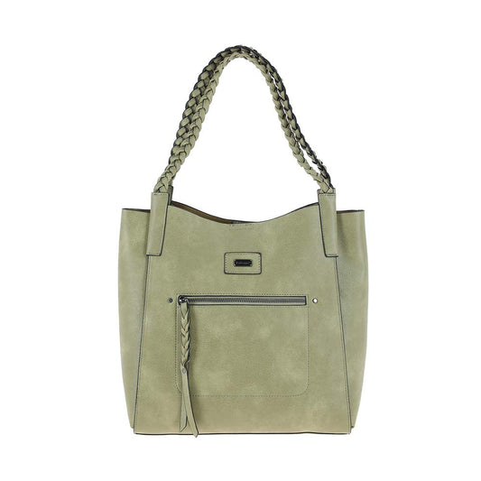 Cartera Hombro Olive Verde Tatienne