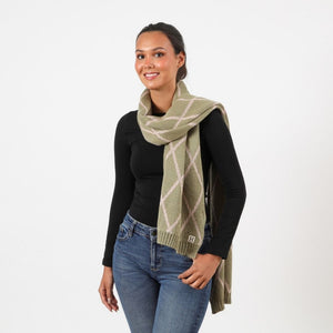 Bufanda  Jessie Verde Humana