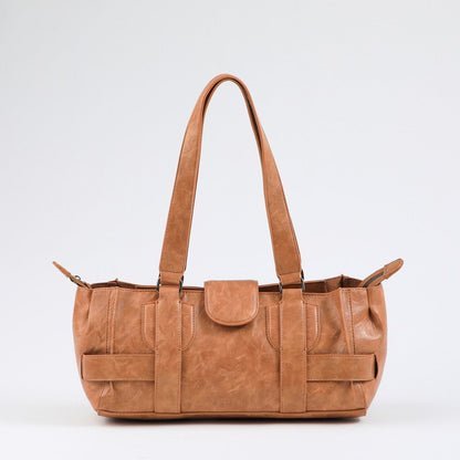 Cartera Hombro Uma Camel Humana