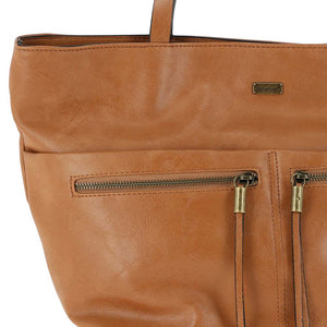 Cartera Hombro Pockets café Tatienne