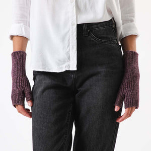 Guante Pastel Morado Tatienne