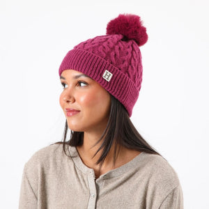 Gorro Lana Johana Morado Humana