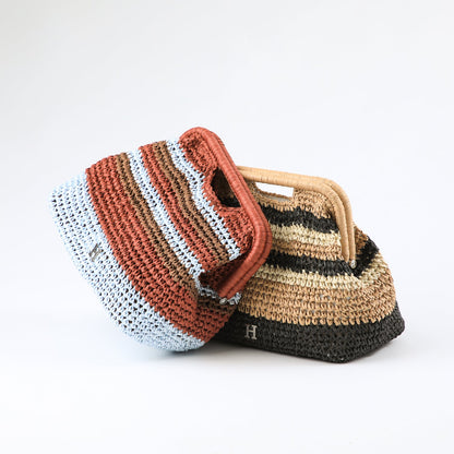 Cartera Clutch Zenda Natural Humana