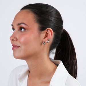 Set De 3 Aros Bugs Dorado Tatienne