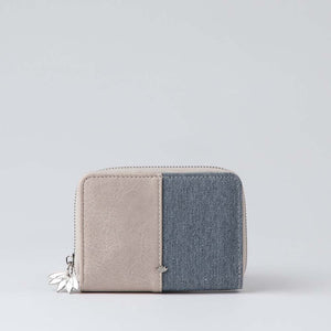 Billetera Mediana Wave Beige i-D