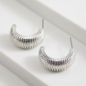 Aros Argolla Oru Plateado Tatienne