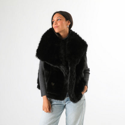 Chaqueta Laura Negro Humana