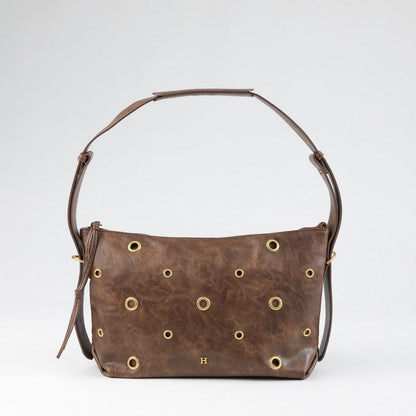 Cartera Hombro Angie Café Humana