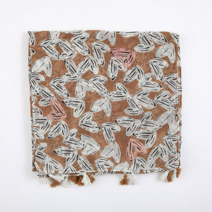 Pañuelo Estampado Bristol Beige I-D