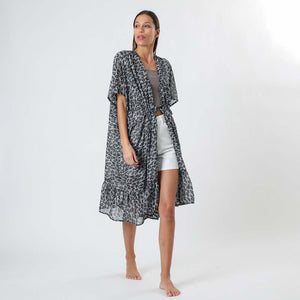Kimono Flowy Gris Tatienne