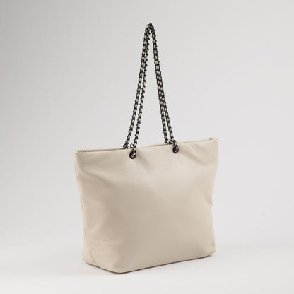 Cartera Tote Catia Beige Humana