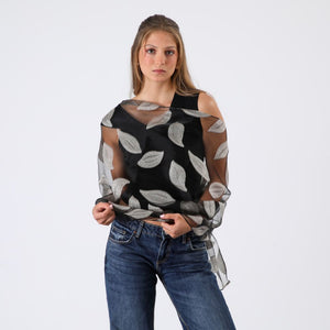 Pañuelo León  Negro Fiesta Humana