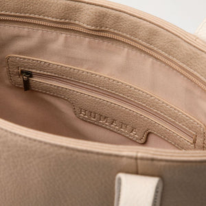 Cartera Hombro Joan Beige Humana