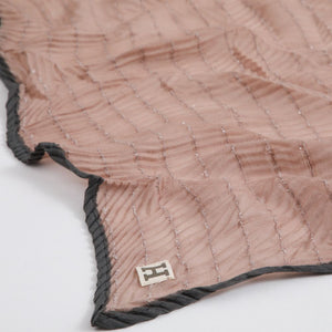 Pañuelo Liso Gil Plisado Beige Humana