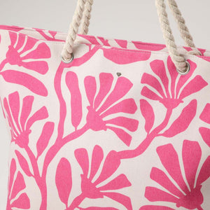 Bolso De Playa Norwich Rosado i-D
