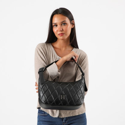 Cartera Hombro Ambar Negro Humana