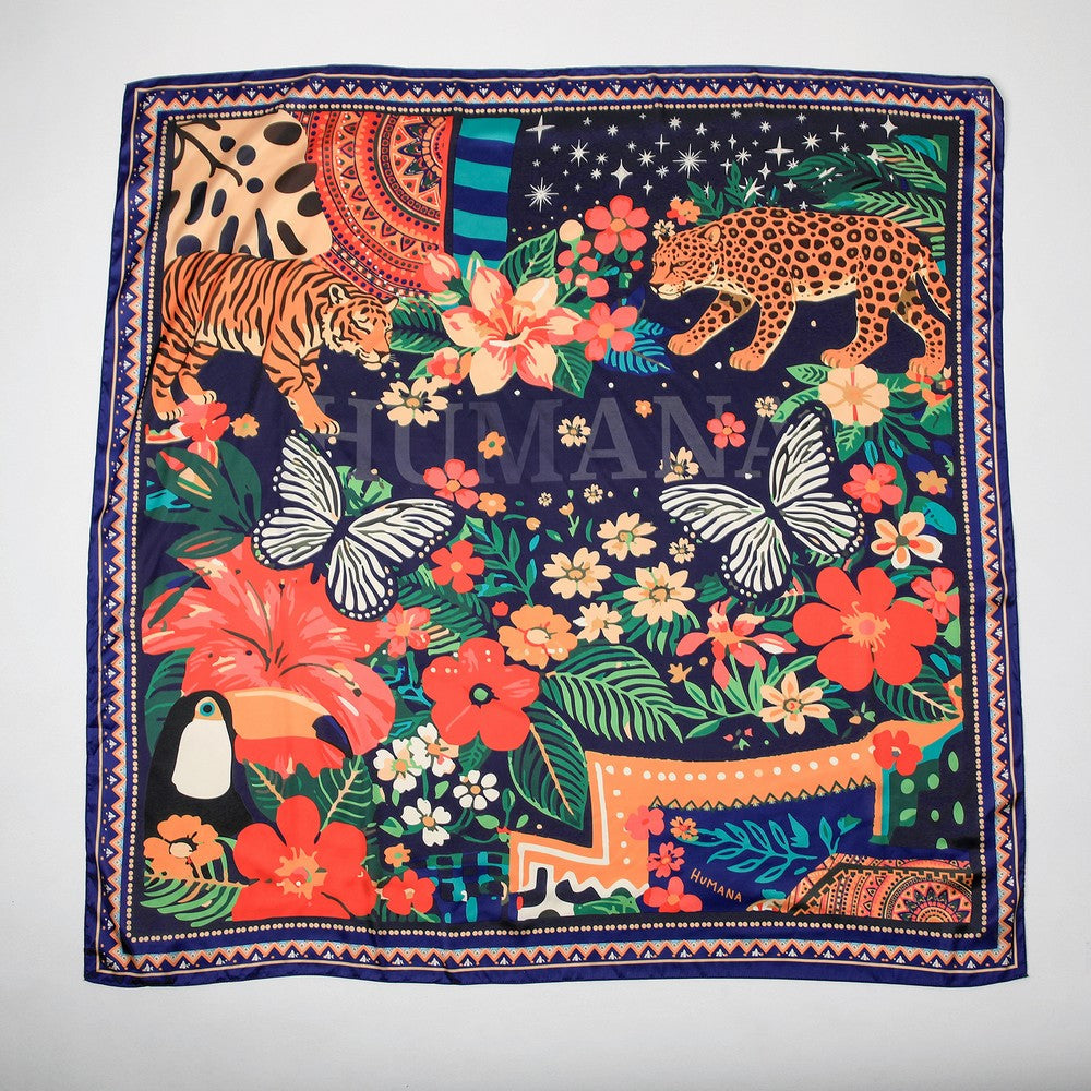 Pañuelo Bandana Maxi Lerto Multicolor Humana