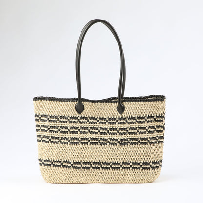 Cartera De Playa Corcega Black Humana