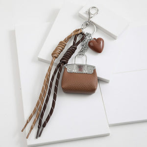 Charm Para Cartera Café Humana