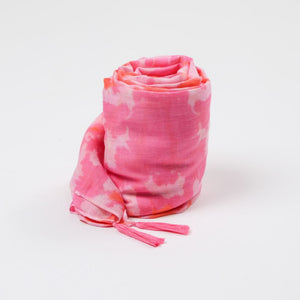 Pañuelo Estampado Petunia Rosado Humana